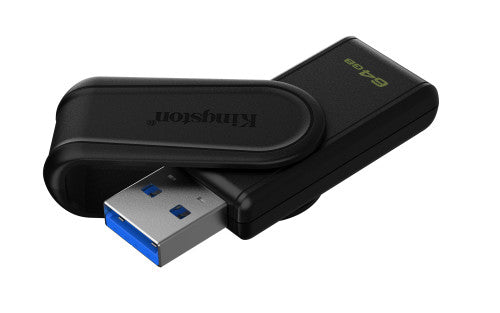 Kingston Technology DataTraveler 64GB Portable USB 3.2 Gen 1 Exodia S (Black/Black)_3