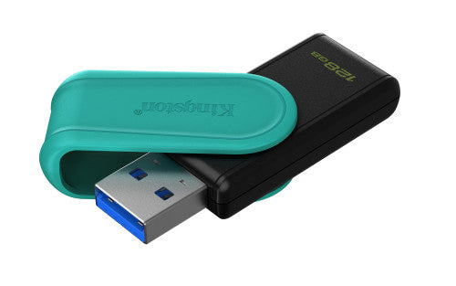 Kingston Technology DataTraveler 128GB Portable USB 3.2 Gen 1 Exodia S (Black/Turquoise)_3