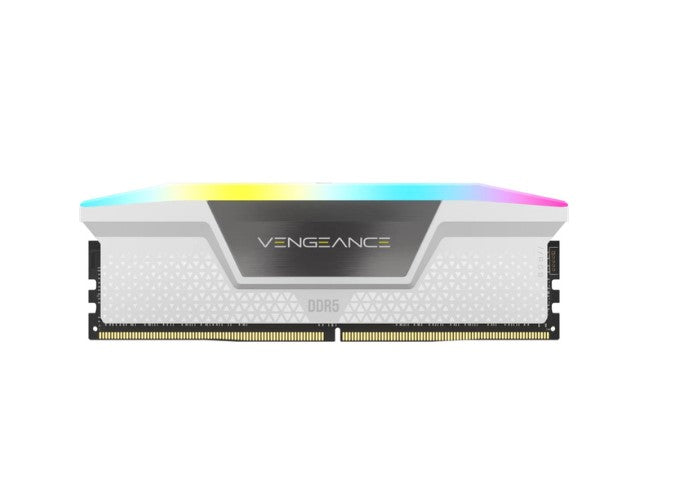 MEMORIA CORSAIR DDR5 32GB 2X16GB PC6400 VENGEANCE RGB BLANCA CMH32GX5M2B6400Z36W_1