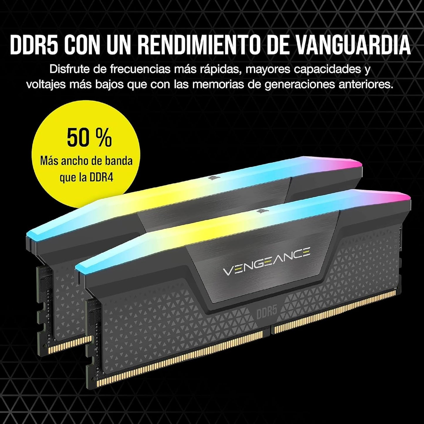 MEMORIA CORSAIR DDR5 32GB 2X16GB PC6400 WARZONE CMH32GX5M2B6400Z32-WZ_1