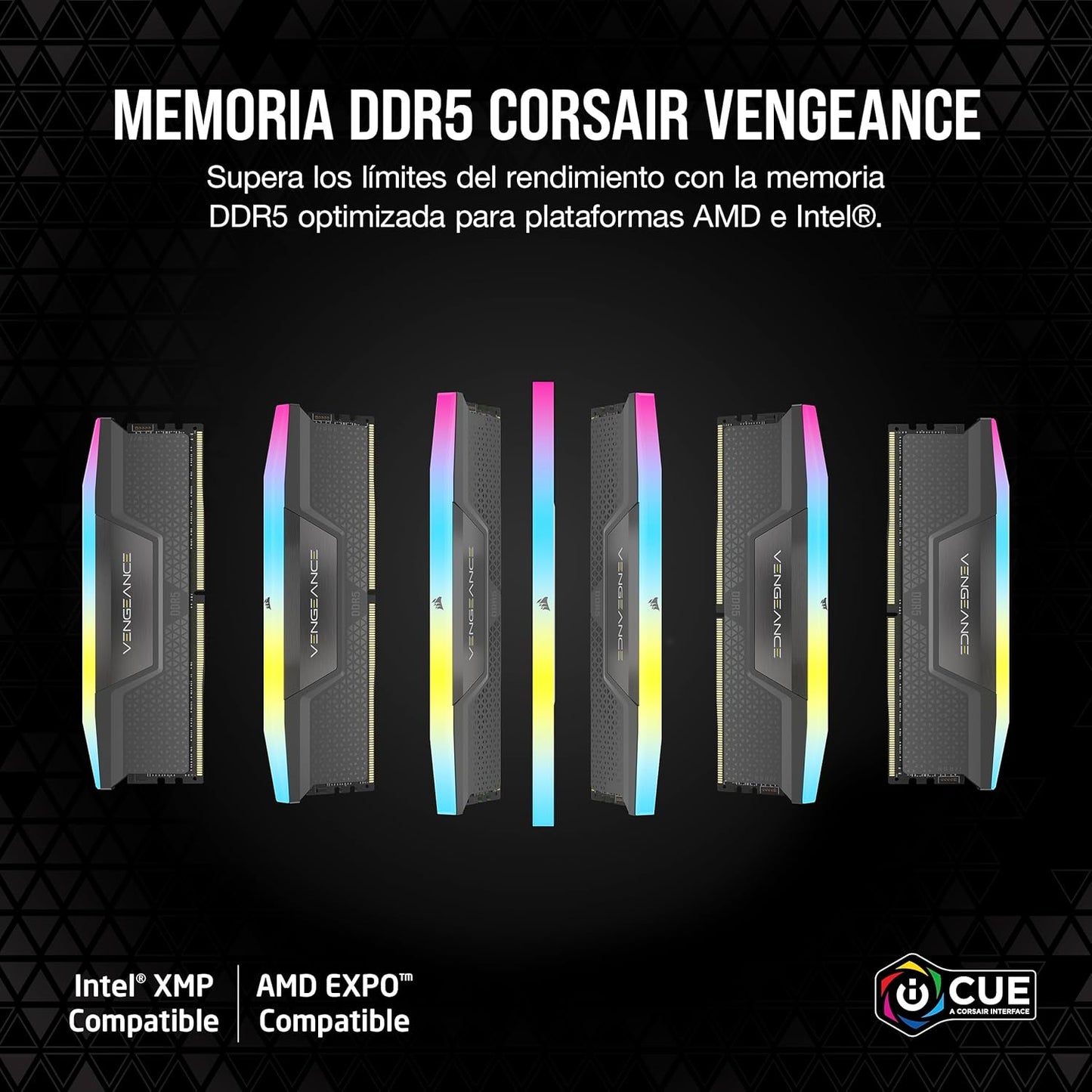MEMORIA CORSAIR DDR5 32GB 2X16GB PC6400 WARZONE CMH32GX5M2B6400Z32-WZ_2
