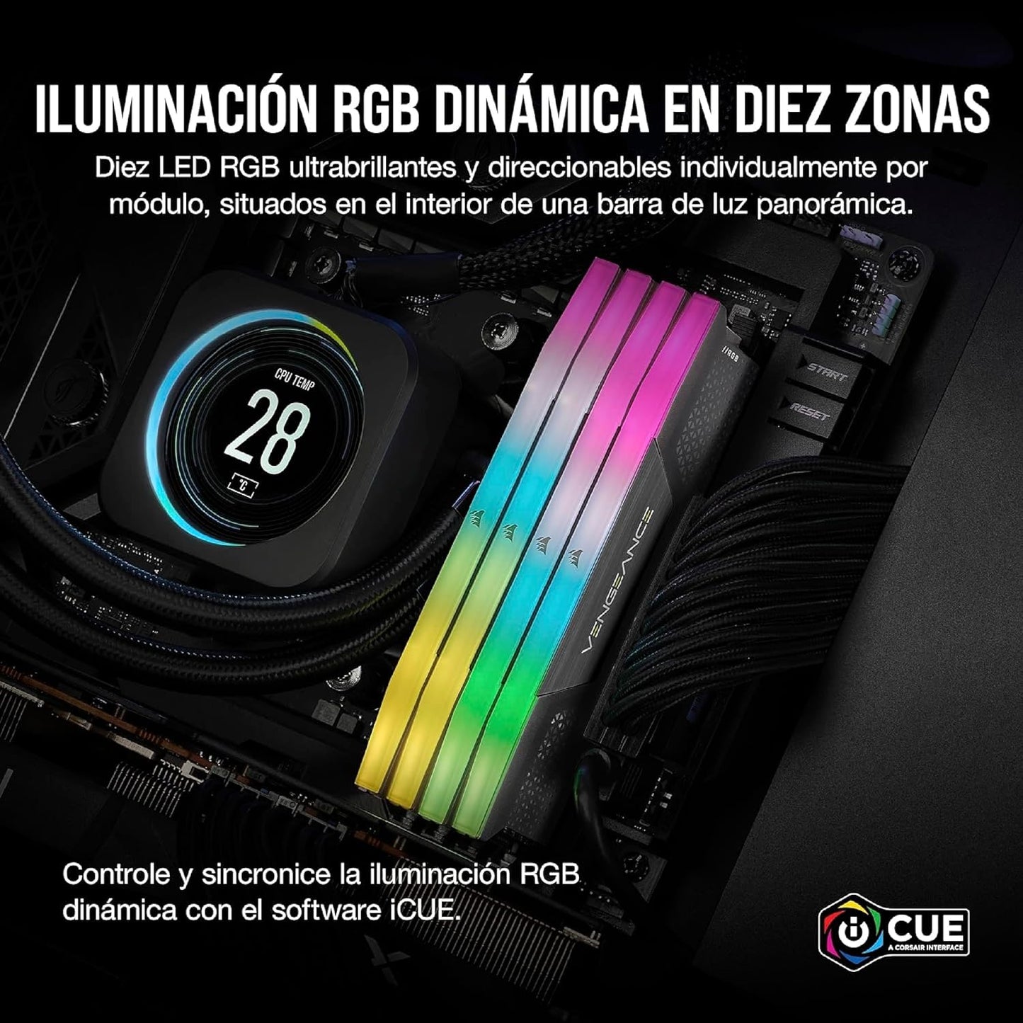 MEMORIA CORSAIR DDR5 32GB 2X16GB PC6400 WARZONE CMH32GX5M2B6400Z32-WZ_3