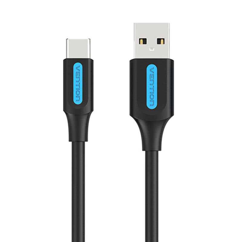Cable USB 2.0 Tipo-C Vention COKBC/ USB Macho - USB Tipo-C Macho/ Hasta 60W/ 480Mbps/ 25cm/ Gris_1