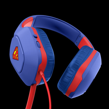 CUFFIE GAMING GXT 415SM ZIROX � LICENZIATE SUPERMAN DC - BLU (25738)_3