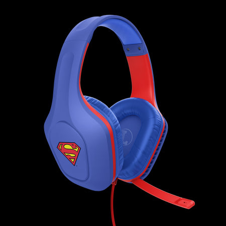CUFFIE GAMING GXT 415SM ZIROX � LICENZIATE SUPERMAN DC - BLU (25738)_4