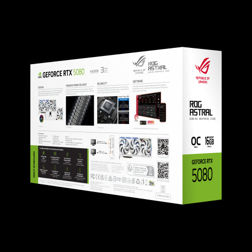 GeForce RTX 5080 ROG ASTRAL GAMING OC WHITE, Grafikkarte_13