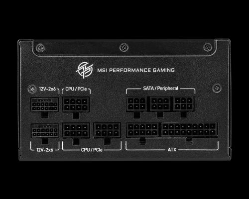MSI MPG A1250GS PCIE5 unidad de fuente de alimentación 1250 W 20+4 pin ATX ATX Negro_2