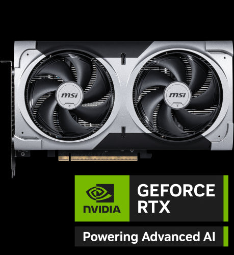 Placa Gráfica MSI VENTUS GeForce RTX 5060 TI 16G 2X OC PLUS / Preto / 16 GB GDDR7_2