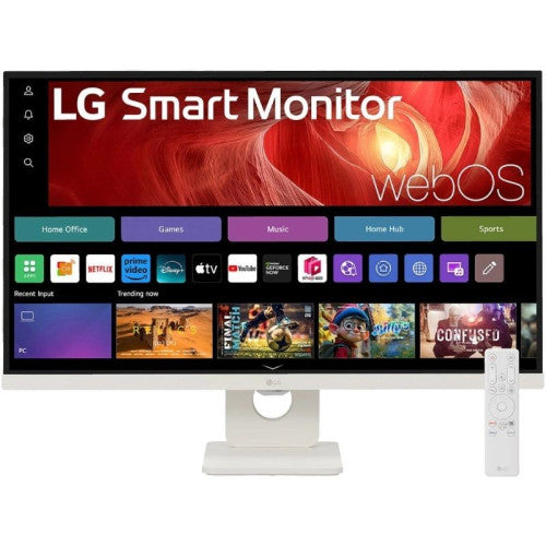MONITOR LG 27U731SA-W - MONITOR MYVIEW 27", PANEL IPS, (3840 X 2160), 60HZ, 5MS (GTG), WEBOS 24, DCI-P3 90%, AJUSTE EN INCLINACION, BLANCO_1