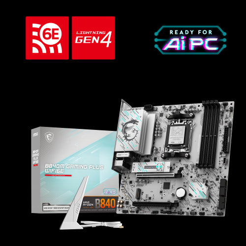 Mainboard MSI 840M GAMING PLUS WIFI6E / Preto_5