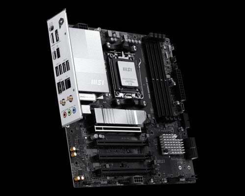PLACA MSI PRO B850M-P WIFI,AMD,AM5,B850,4DDR5,256GB,1HDMI+1DP,4SATA3+3M.2,5GBLAN+WIFI7+BT5.4,7USB3.2,MATX_2