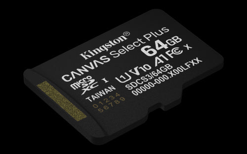 Kingston Technology 64GB microSDXC Canvas Select Plus Gen3 100MB/s A1 (Incluye adaptador de SD)_4