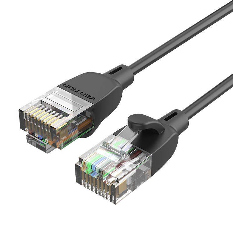 Cable de Red RJ45 UTP Vention IBIBF Cat.6A/ 1m/ Negro_1
