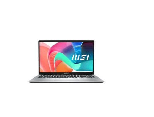 MSI PORTATIL MODERN 15 F1MG-204ES. 15.6" FHD (1920*1080), 60HZ IPS. INTEL CORE 7 PROCESSOR 150U . INTEL GRAPHICS. DDR IV 8GB*2. 512GB NVME SSD. PLATINUM GRIS. W11 HOME_1