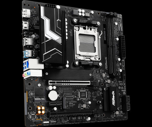 Placa Mãe ASROCK B850M-X R2.0 / Preto_3