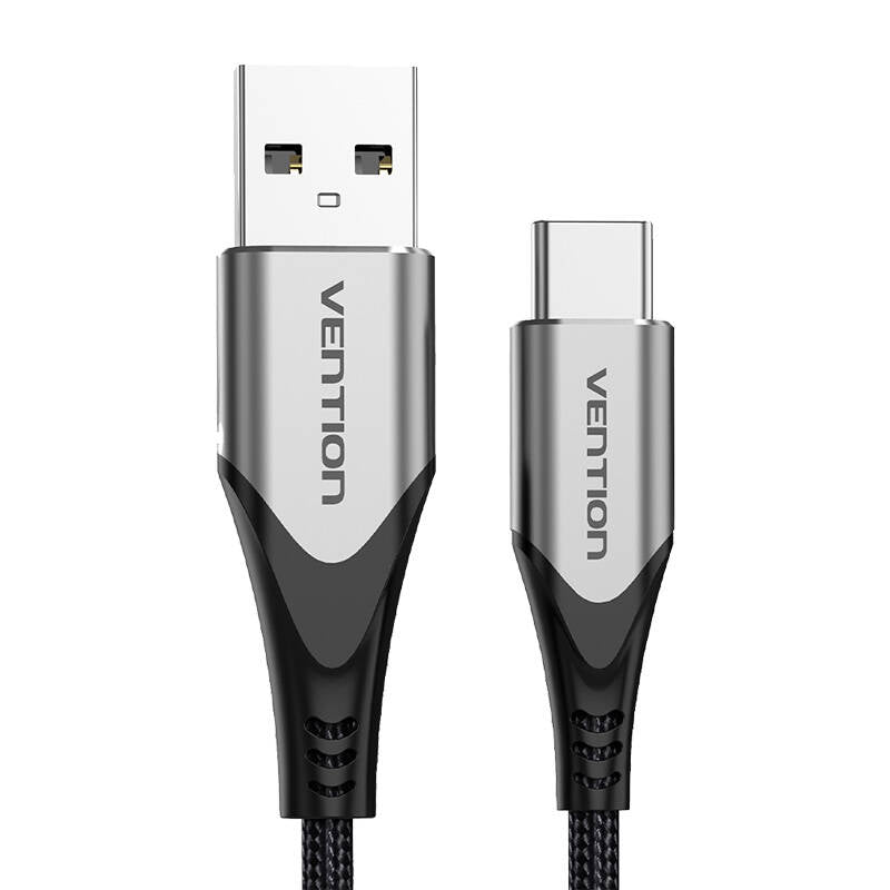 USB 2.0 A to USB-C Cable Vention CODHF 3A 1m Gray_0