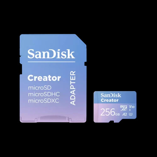 SanDisk Creator 256 GB MicroSDXC UHS-I Clase 10_1