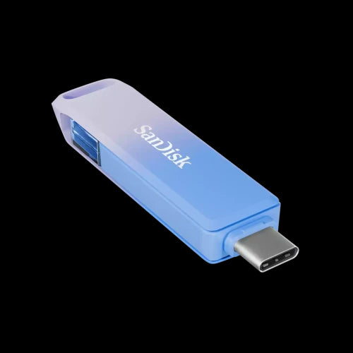 SanDisk Creator Phone Drive unidad flash USB 128 GB USB Type-C / Lightning 3.2 Gen 1 (3.1 Gen 1) Azul, Lila_1