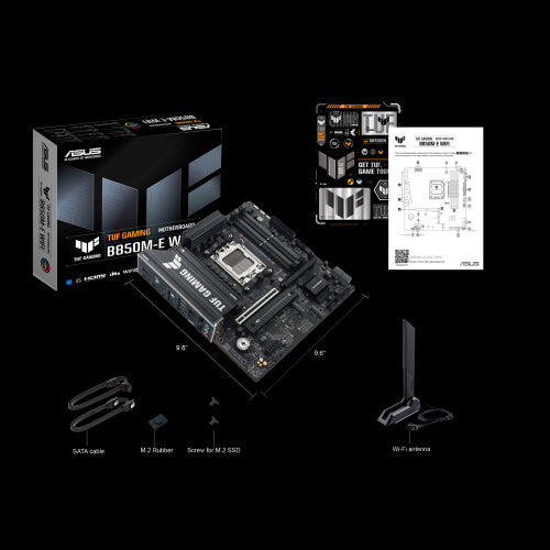 Placa Mãe ASUS TUF GAMING B850M-E WIFI / Preto / 90MB1LS0-M0EAY0_8