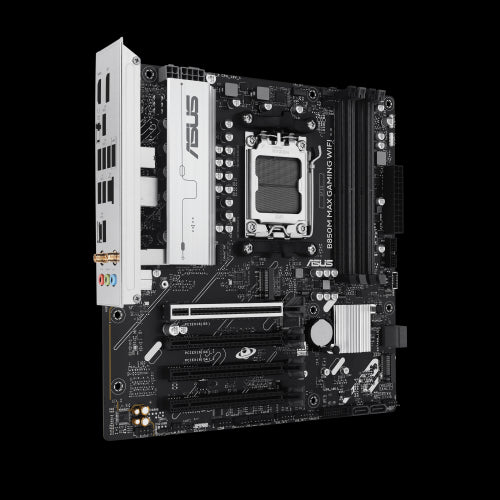 Placa Mãe ASUS B850M MAX GAMING WIFI / Preto / 90MB1LL0-M0EAY0_3