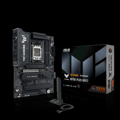 Placa Mãe ASUS TUF GAMING X870E-PLUS WIFI7 / Preto / 90MB1M70-M0EAY0_2