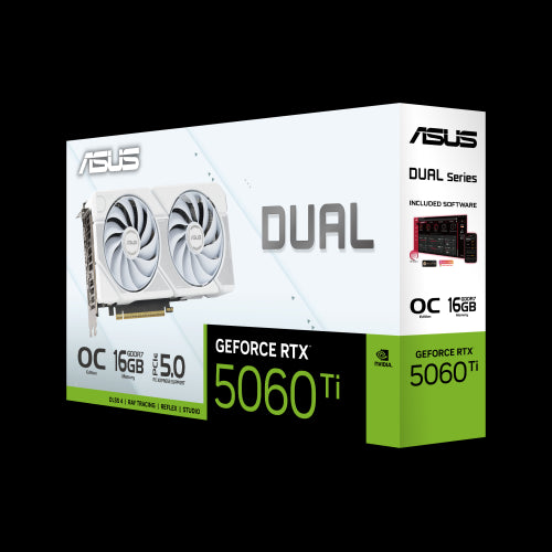 GeForce RTX 5060 Ti DUAL OC 16GB WHITE EDITION, Grafikkarte_12