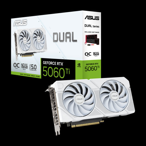 GeForce RTX 5060 Ti DUAL OC 16GB WHITE EDITION, Grafikkarte_13