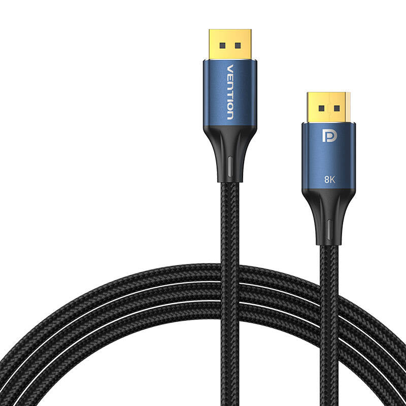 Cable Vention HCELF/ DisplayPort Macho - DisplayPort 8K Macho/ 3m/ Azul_1
