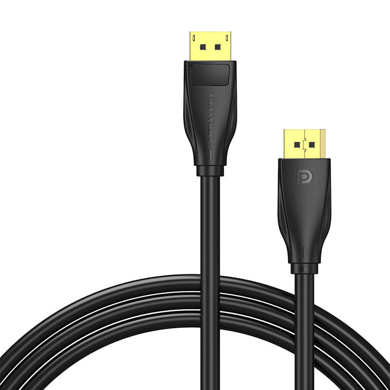 Cable DisplayPort 1.4 8K Vention HCCBJ/ DisplayPort Macho - DisplayPort Macho/ 5m/ Negro_1