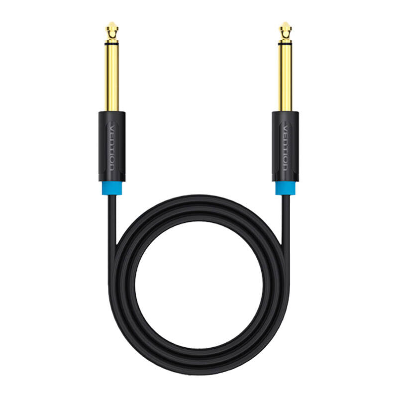 Cable Mono Vention BAABF/ Jack 6.5 Macho - Jack 6.5 Macho/ 1m/ Negro_1