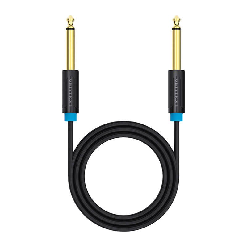Cable Mono Vention BAABH/ Jack 6.5 Macho - Jack 6.5 Macho/ 2m/ Negro_1