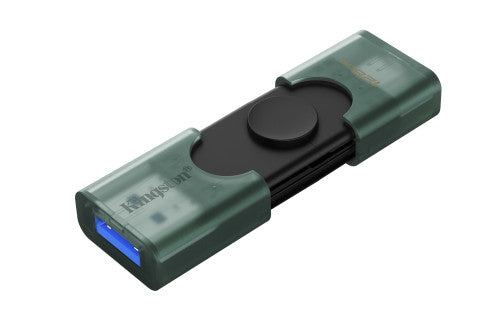 Kingston Technology DataTraveler 128GB USB-A + USB-C 3.2 Gen 1 DuoG2_2