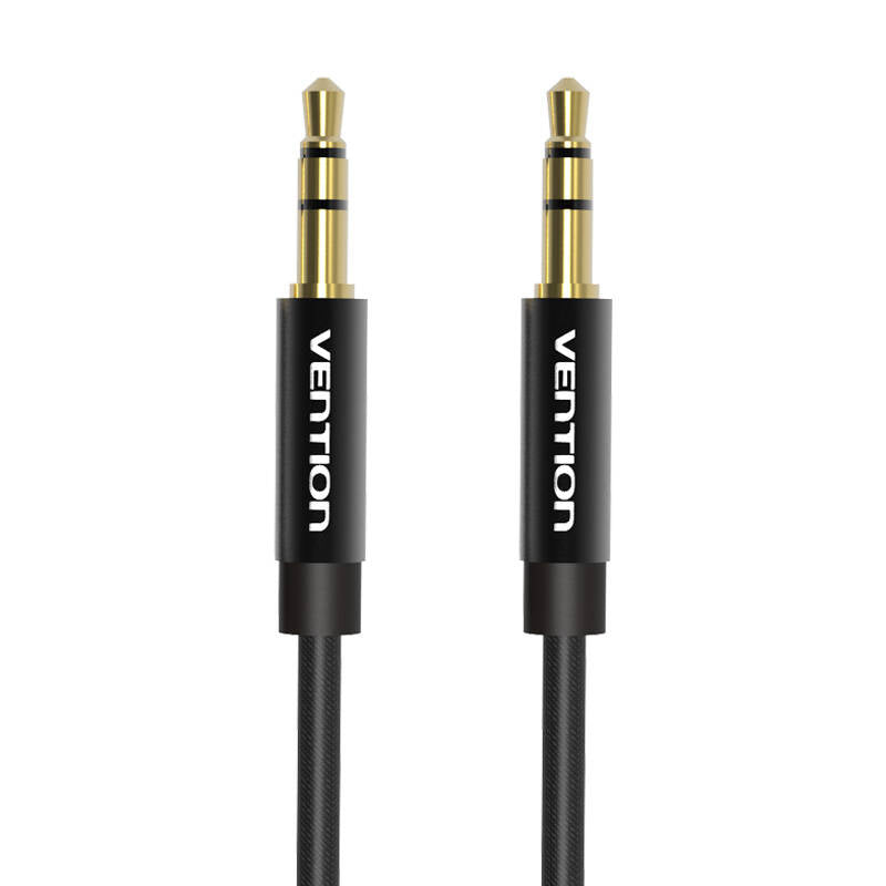 Cable Estéreo Vention BAGBF/ Jack 3.5 Macho - Jack 3.5 Macho/ 1m/ Negro_1