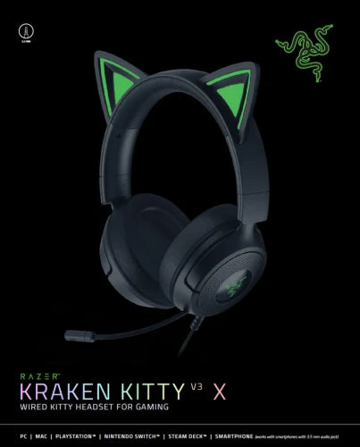 AURICULARES RAZER KRAKEN KITTY V3 X BLACK (RZ04-05350200-R3M1)_3