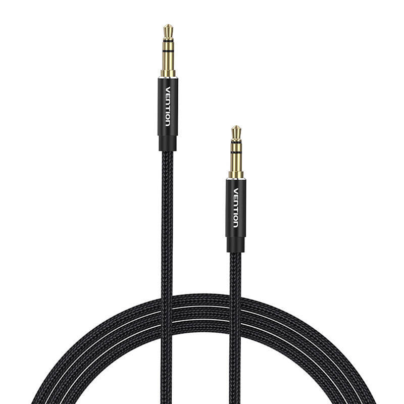 Cable Estéreo Vention BAWBJ/ Jack 3.5 Macho - Jack 3.5 Macho/ 5m/ Negro_1