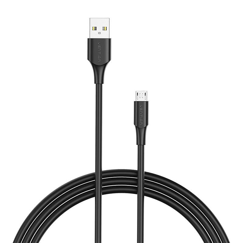 Cable USB 2.0 A to Micro USB Vention CTIBC 2A 0.25m Black_0