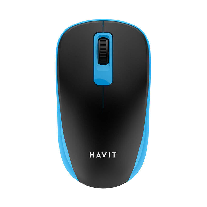 Wireless mouse Havit MS626GT (black and blue)_0