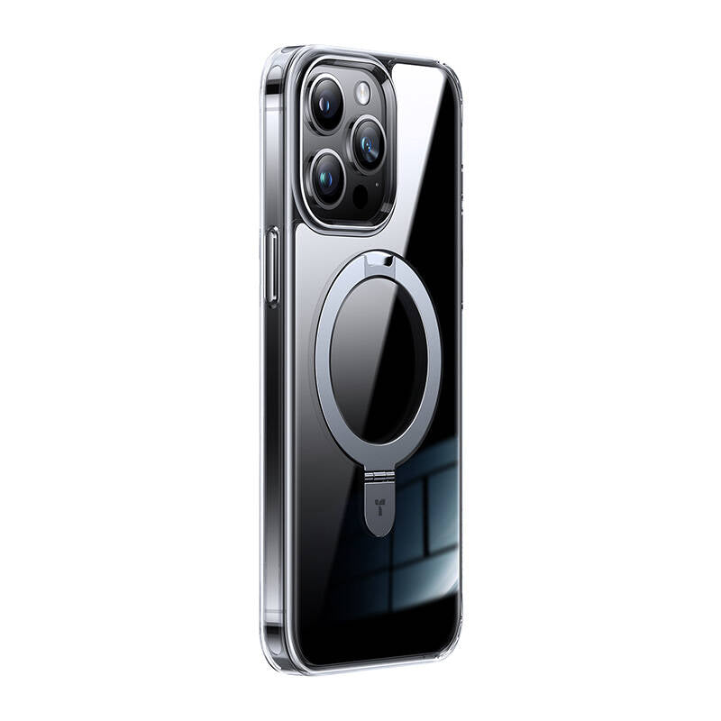 Torras phone case UPRO Ostand Clear for iPhone 15 PRO (transparent)_0