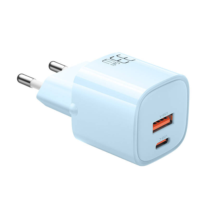 Charger GaN 33W Mcdodo CH-0154 USB-C, USB-A (blue)_0