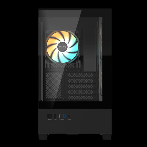 Gabinete GIGABYTE C201 PANORAMIC / Preto / CJ11154993_3