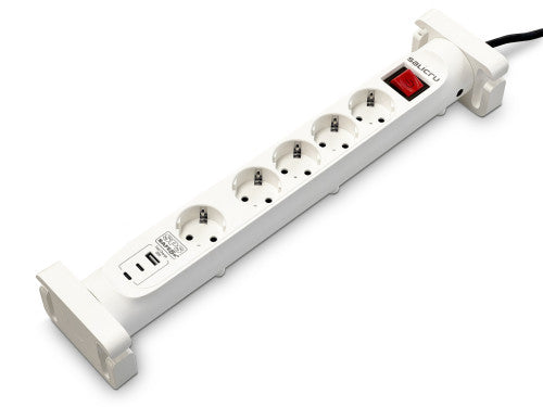 Salicru SPS SAFE 5S+ Blanco 5 salidas AC 230 V 1,4 m_0
