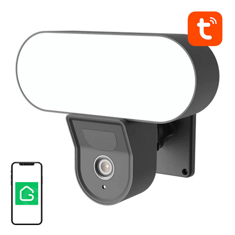 IP Smart FloodLight Camera WiFi Gosund IPC3, IP65 Tuya_0