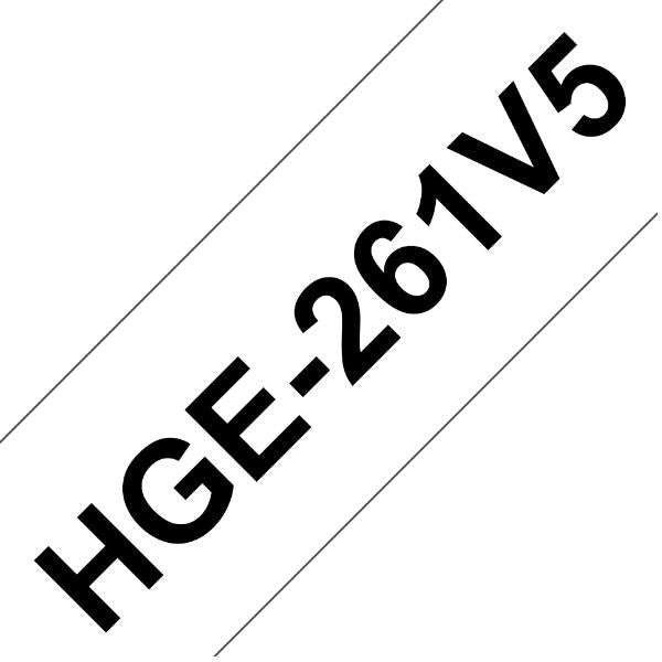 HGE261V5 NASTRO HG DA 36MM NERO SU BIANCO (CONSENTE VELOCITÀ DI STAMPA 80 MM/S RISOLUZIONE 360X7_1
