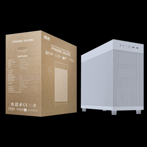 ASUS PRIME AP303 Mesh Midi Tower Blanco_14