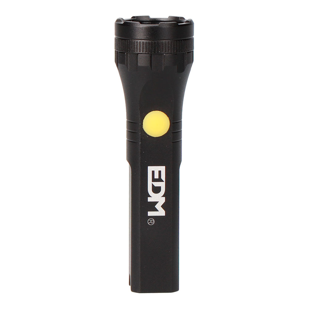 Mini lanterna led atom force, alumÃnio, recarregável, 10 w 420 lm_0