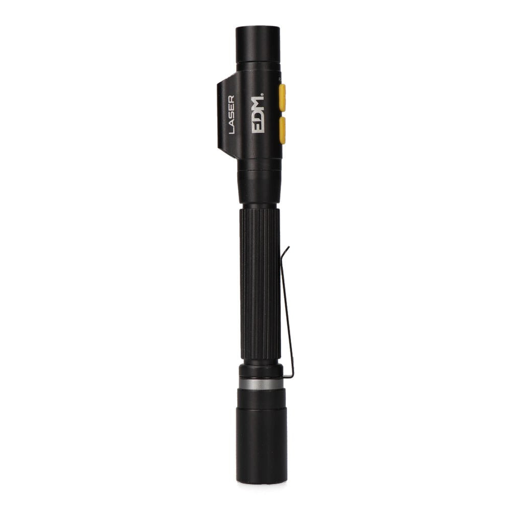 Lanterna led/apontador laserstrike, tipo caneta, recarregável, 250 lm_0
