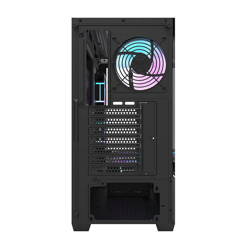 Darkflash DS900 AIR computer case (black) + 6 ARGB fans_4