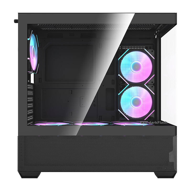 Darkflash DS900 AIR computer case (black) + 6 ARGB fans_1