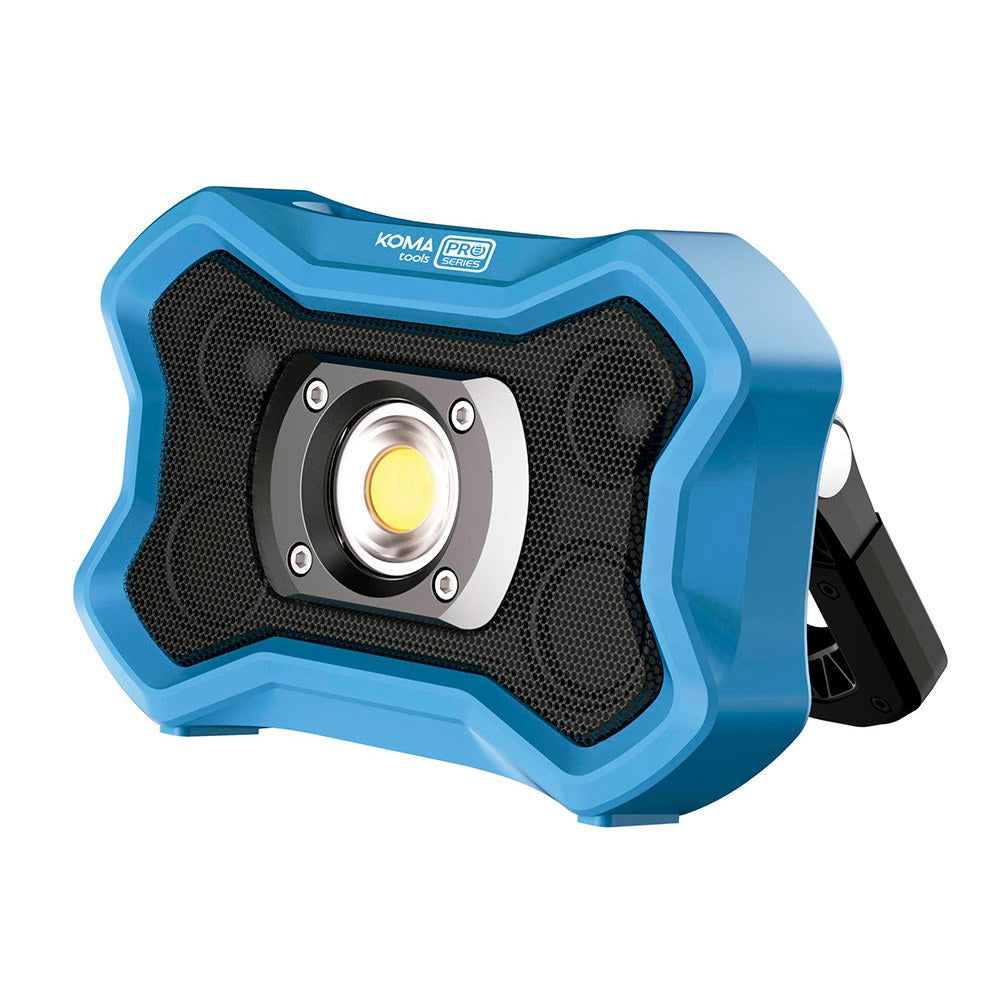 Projetor led profissional de trabalho fp-20 recarregável com coluna sem fios, 20 w, 2000 lm, 8000 mah, 212 x 65 x 138 mm_0