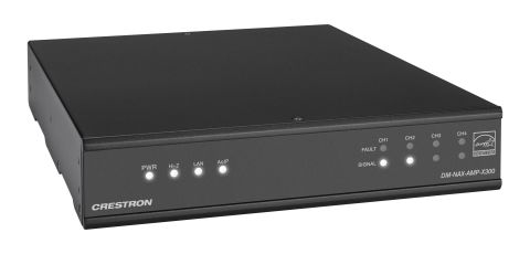 CRESTRON DM NAX⢠X-SERIES FLEXIBLE OUTPUT AMPLIFIER, 300 W (DM-NAX-AMP-X300) 6511766_0